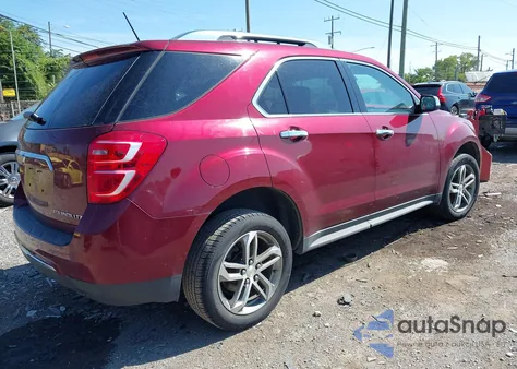 2016 Chevrolet Equinox Ltz from USA, damaged, VIN 2GNFLGEK1G6124100